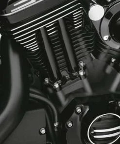 Harley Davidson Stößelblockabdeckungen Schwarz -Harley-Davidson-Shop 179000844