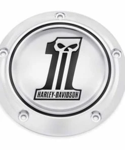 Harley Davidson Derby Deckel Number One Skull