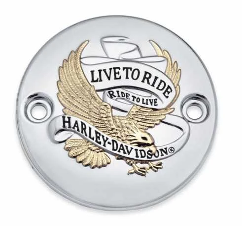 Harley Davidson Timer Deckel Live To Ride Gold 3 Harley Davidson Timer Deckel Live To Ride Gold
