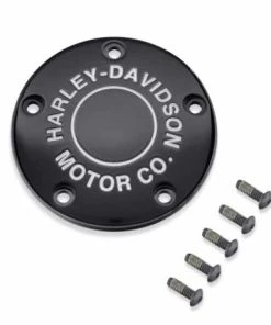 Harley Davidson H-D Motor Co. Timer Deckel Schwarz