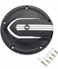 Harley Davidson Defiance Derby Deckel Schwarz Cut