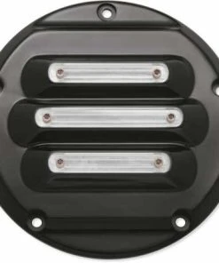 Harley Davidson Dominion Derby Deckel Schwarz Contrast Cut