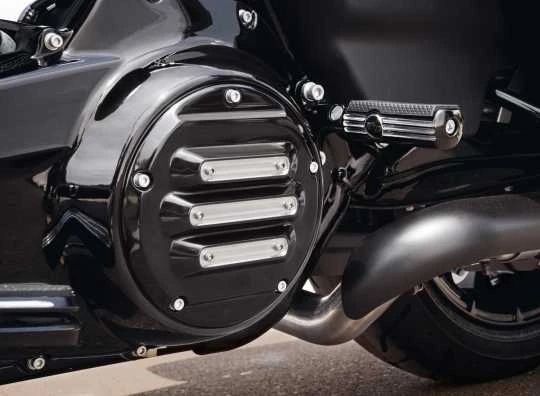 Harley Davidson Dominion Derby Deckel Schwarz 5 Harley Davidson Dominion Derby Deckel Schwarz – Bild 3