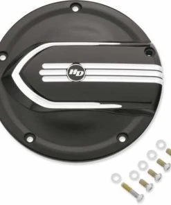 Harley Davidson Defiance Derby Deckel Schwarz Cut