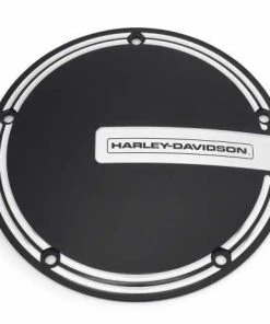 Harley Davidson Empire Derby Deckel Schwarz Cut