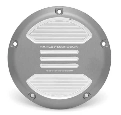 Harley Davidson Adversary Derby Deckel Grau 3 Harley Davidson Adversary Derby Deckel Grau