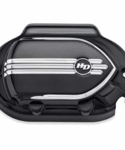 Harley Davidson Defiance Getriebe Side Cover Schwarz Cut