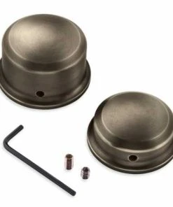 Harley Davidson Brass / Messing Achsmutter Cover Hinten