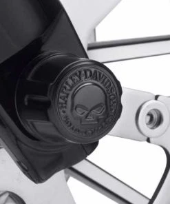 Harley Davidson Mutternkappen Für Vorderachse Willie G. Skull Schwarz -Harley-Davidson-Shop 43000096 22