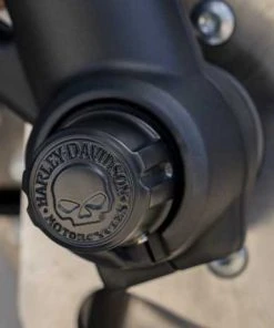Harley Davidson Mutternkappen Für Vorderachse Willie G. Skull Schwarz -Harley-Davidson-Shop 43000096 4