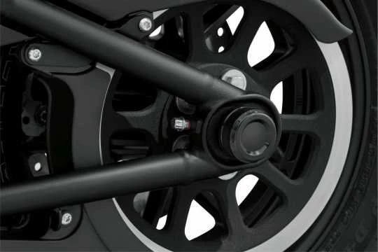 Harley Davidson Dominion Achscover Hinten Schwarz 4 Harley Davidson Dominion Achscover Hinten Schwarz – Bild 2