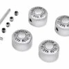 Harley Davidson Zylinderkopf Bolzenabdeckungen H-D Motor Co Chrom