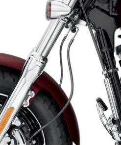 Harley Davidson Diamond-Black Modular Braided Bremsleitungen