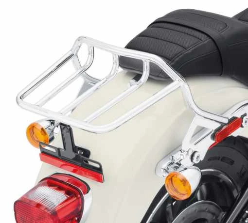 Harley Davidson HoldFast Two-Up Gepäckträger Chrom 4 Harley Davidson HoldFast Two-Up Gepäckträger Chrom – Bild 2