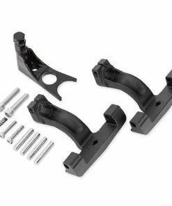 Harley Davidson Soziustrittbretthalter Schwarz