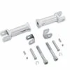 Harley Davidson Sozius Fußrastenhalter Kit Chrom