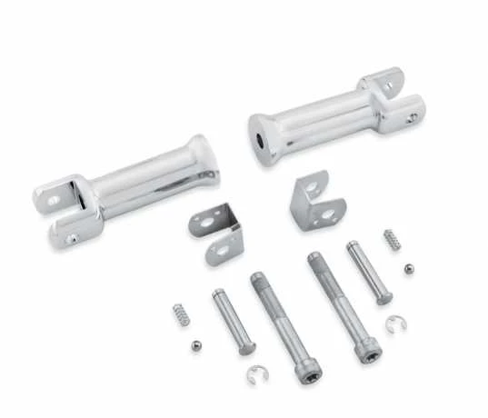 Harley Davidson Sozius Fußrastenhalter Kit Chrom 3 Harley Davidson Sozius Fußrastenhalter Kit Chrom