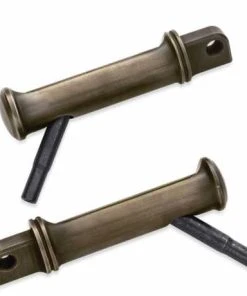 Harley Davidson Brass Fußrasten Mit Styled Verschleißstück
