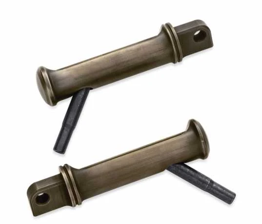 Harley Davidson Brass Fußrasten Mit Styled Verschleißstück 3 Harley Davidson Brass Fußrasten Mit Styled Verschleißstück