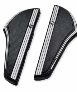 Harley Davidson Defiance Trittbretter Schwarz Cut