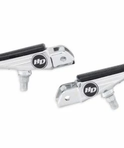 Harley Davidson Defiance Fahrer Fußrasten Chrom