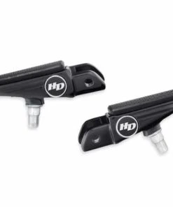 Harley Davidson Defiance Fahrer Fußrasten Schwarz