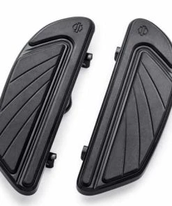 Harley Davidson Airflow Fahrer Trittbretter Schwarz