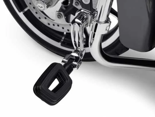 Harley Davidson Empire Fahrer Fußrasten Groß Schwarz 5 Harley Davidson Empire Fahrer Fußrasten Groß Schwarz – Bild 3