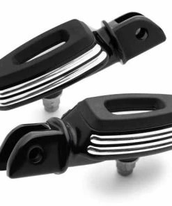 Harley Davidson Empire Fahrer Fußrasten Klein Schwarz Cut