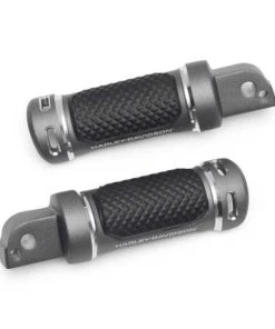 Harley Davidson Adversary Sozius Fußrasten Grau