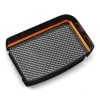 Harley Davidson Adversary Bremspedal Pad Groß Schwarz/orange