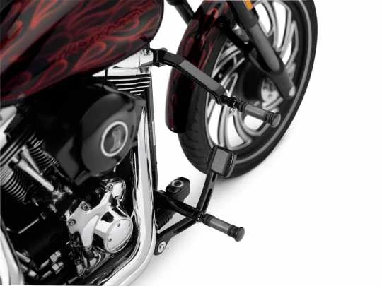 Harley Davidson Einstellbarer Whiskers Highway Bügel, Schwarz 4 Harley Davidson Einstellbarer Whiskers Highway Bügel, Schwarz – Bild 2