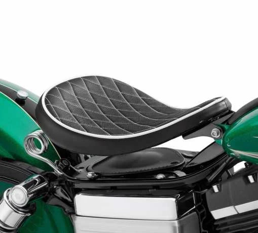 Harley Davidson Solo Federsattel Black Diamond 10.5" 4 Harley Davidson Solo Federsattel Black Diamond 10.5" – Bild 2