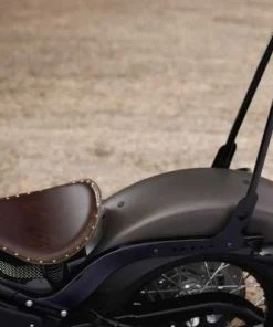 Harley Davidson Bobber Solo Sattel Leder Braun -Harley-Davidson-Shop 52000381 4