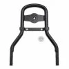 Harley Davidson Low Round Bar Sissy Bar Bügel Schwarz