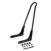 Harley Davidson Einteilige Rigid Mount Sissy Bar Groß 21" Schwarz