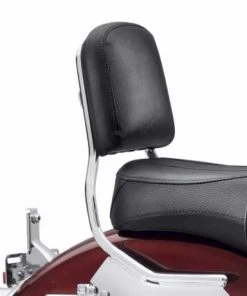 Harley Davidson Sozius Rückenpolster Mid-Sized Smooth Schwarz Vinyl -Harley-Davidson-Shop 52300560 2
