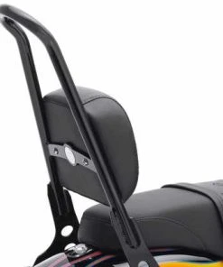 Harley Davidson Sozius Rückenpolster Leder Schwarz Glatt -Harley-Davidson-Shop 52631 07 2