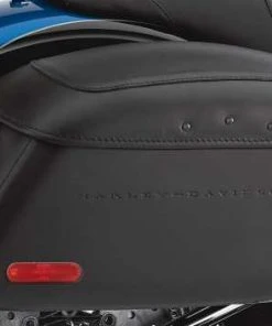 Harley-Davidson-Shop 2 Harley Davidson Abschließbare Lederbezogene Seitenkoffer