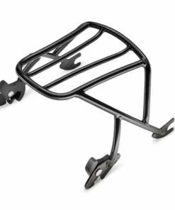 Harley Davidson Abnehmbarer Solo Gepäckträger Schwarz