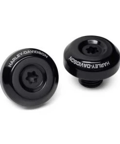 Harley Davidson Adversary Griff Endkappen Schwarz