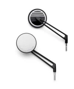 Harley Davidson Spiegel 66 Collection Rund Schwarz