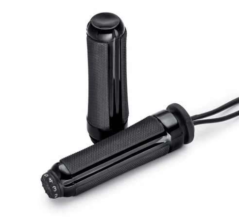 Harley Davidson Airflow Lenkergriffe Beheizt Schwarz 3 Harley Davidson Airflow Lenkergriffe Beheizt Schwarz