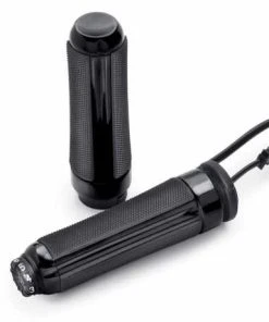Harley Davidson Airflow Lenkergriffe Beheizt Schwarz