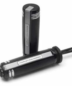 Harley Davidson Empire Lenkergriffe Beheizt Schwarz Cut