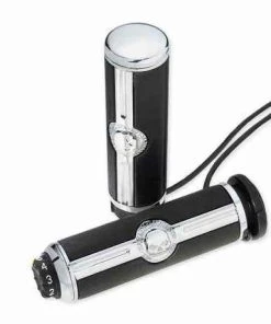 Harley Davidson Lenkergriffe Willie G. Skull Beheizt