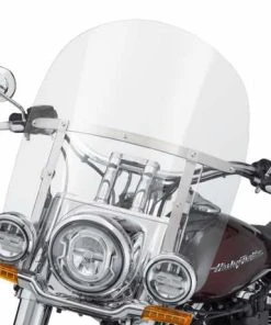 Harley Davidson King-Size Abnehmbares Windschild 18" Klar & Poliert -Harley-Davidson-Shop 57400332 2