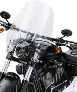 Harley Davidson Wind Splitter Quick-Release Super Sport 19" Windschild, Leicht Getönt & Poliert -Harley-Davidson-Shop 57400334 2