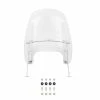 Harley Davidson Wind Splitter Abnehmbares Compact Windschild 19" Klar & Poliert -Harley-Davidson-Shop 57400368
