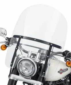 Harley Davidson King-Size Abnehmbares Windschild 21" Klar & Schwarz -Harley-Davidson-Shop 57400369 2